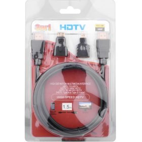 3-in-1 HDMI Cable 3-in-1 HDMI Cable